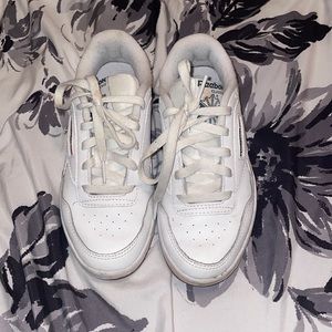 White Reebok shoes